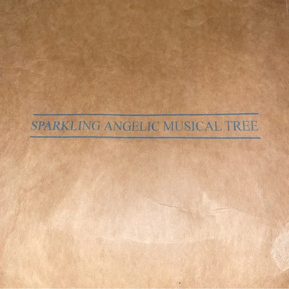 Vintage Avon Gift Collection Spinning Christmas Tree with three cherubs. - Picture 5 of 7